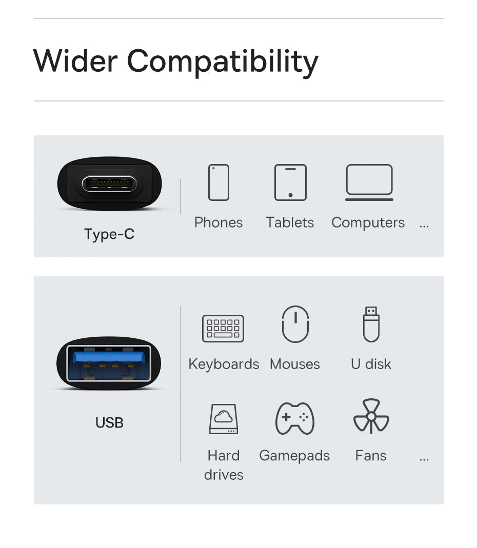 Baseus USB-C OTG Converter