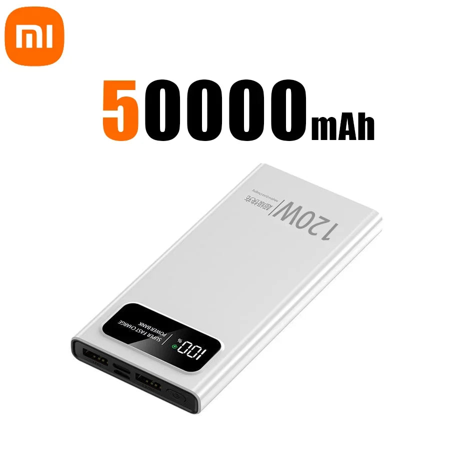 Xiaomi 200,000mAh 120W Power Bank - Super Fast Charging with Digital Display