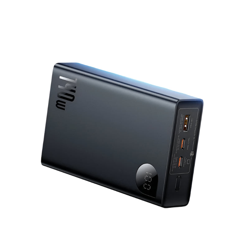 Baseus 140W Power Bank 24000mAh - Fast Charging Portable Battery Charger with 3 Output Ports