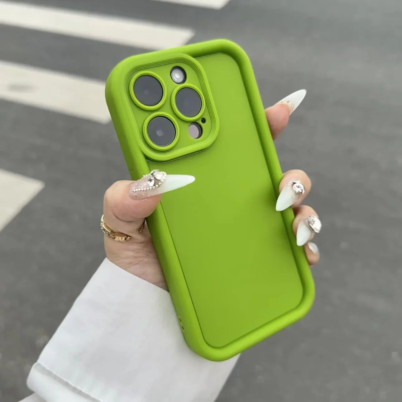 Luxury Soft Liquid Silicone Phone Case for iPhone 11, 12, 13, 14, 15 Pro Max & Plus - Shockproof Bumper Cover