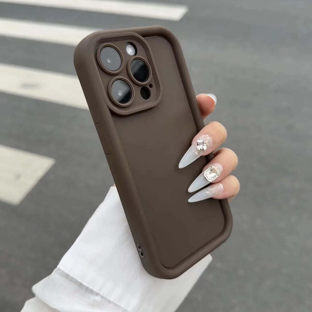 Luxury Soft Liquid Silicone Phone Case for iPhone 11, 12, 13, 14, 15 Pro Max & Plus - Shockproof Bumper Cover