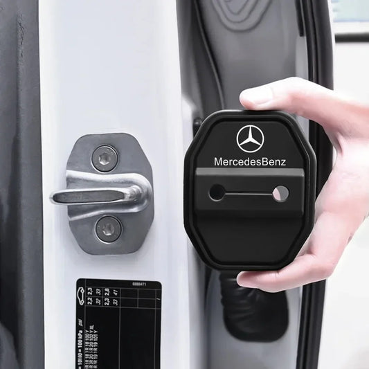 Silicone AMG Door Lock Covers - 2/4PCS for Mercedes Benz W204-W213 GLC C63