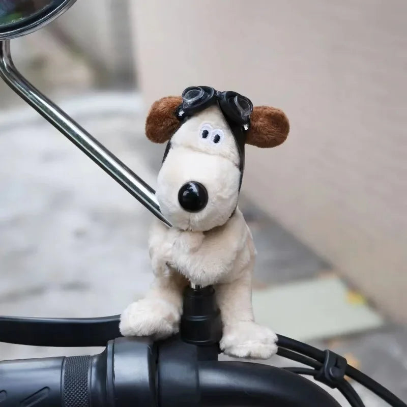 Cute Plush Puppy Wiper Turn Signal Switch Decoration – Adorable Dog Car Interior Accessory for Stylish Vehicle Decor