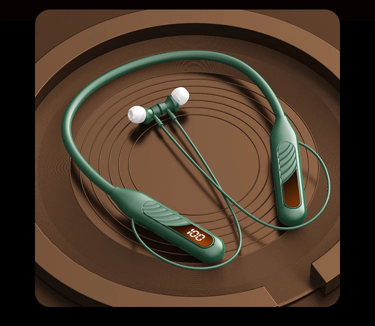 BT8 Wireless Bluetooth Earphones - V5.3 Outdoor Sports Headset with Button Control