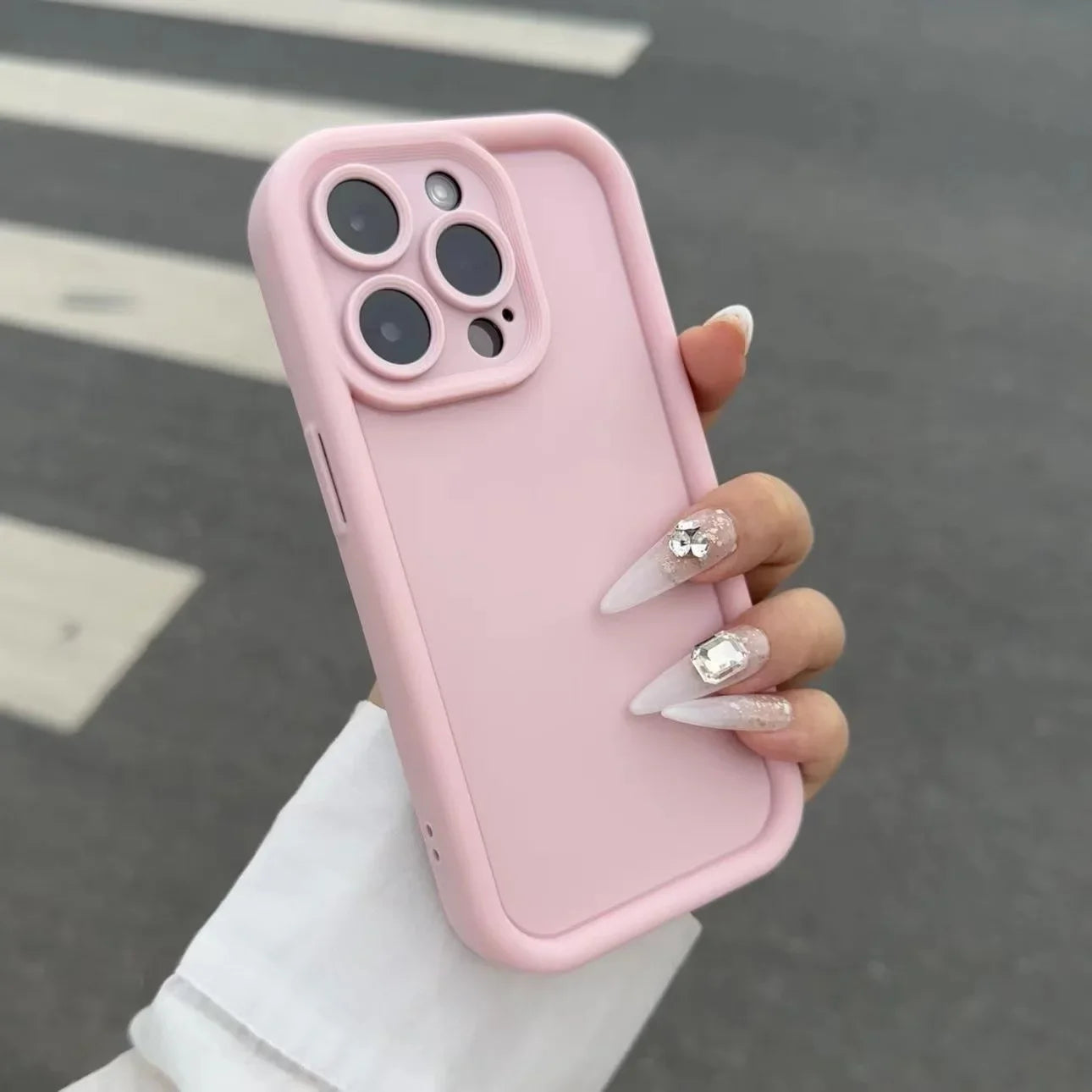 Luxury Soft Liquid Silicone Phone Case for iPhone 11, 12, 13, 14, 15 Pro Max & Plus - Shockproof Bumper Cover