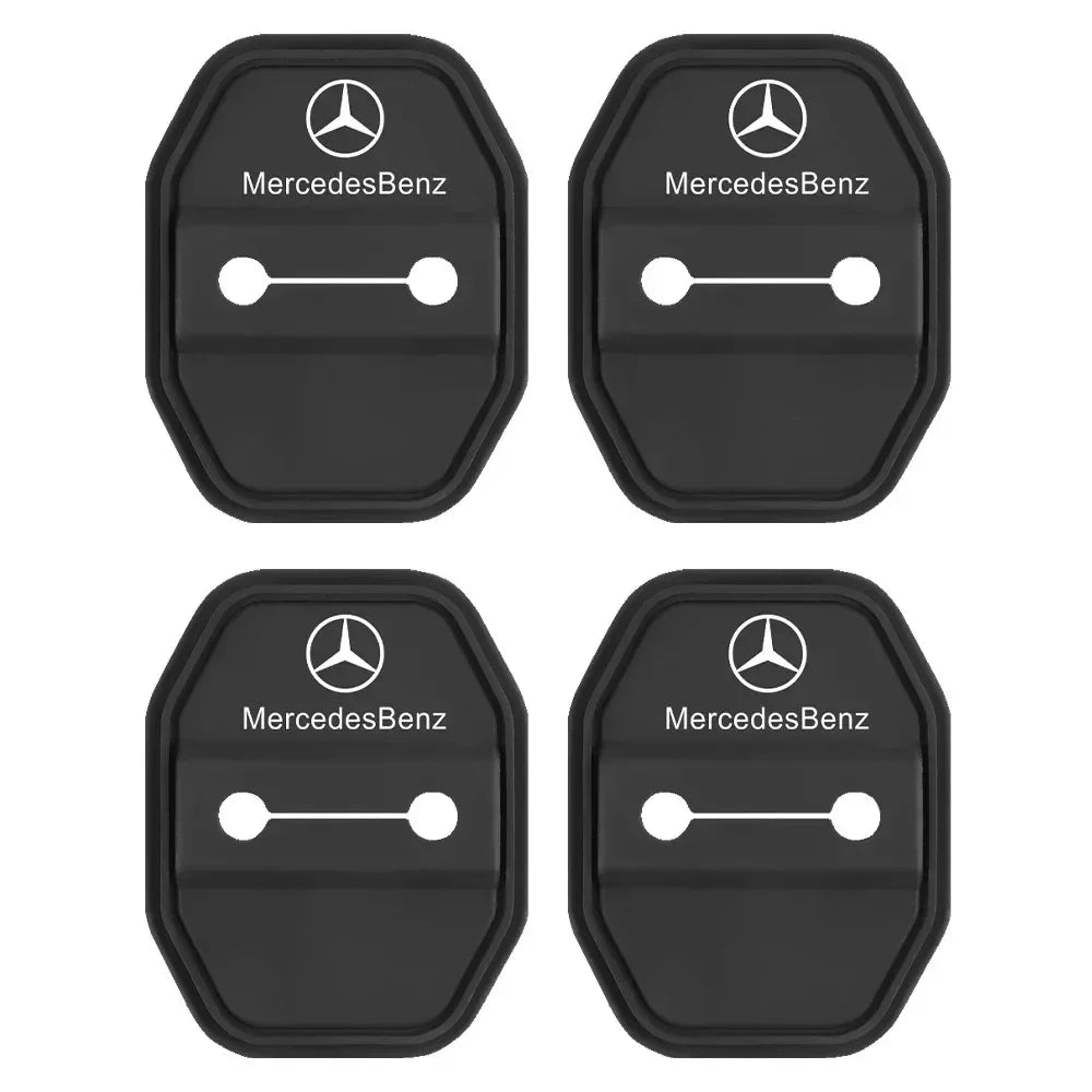 Silicone AMG Door Lock Covers - 2/4PCS for Mercedes Benz W204-W213 GLC C63