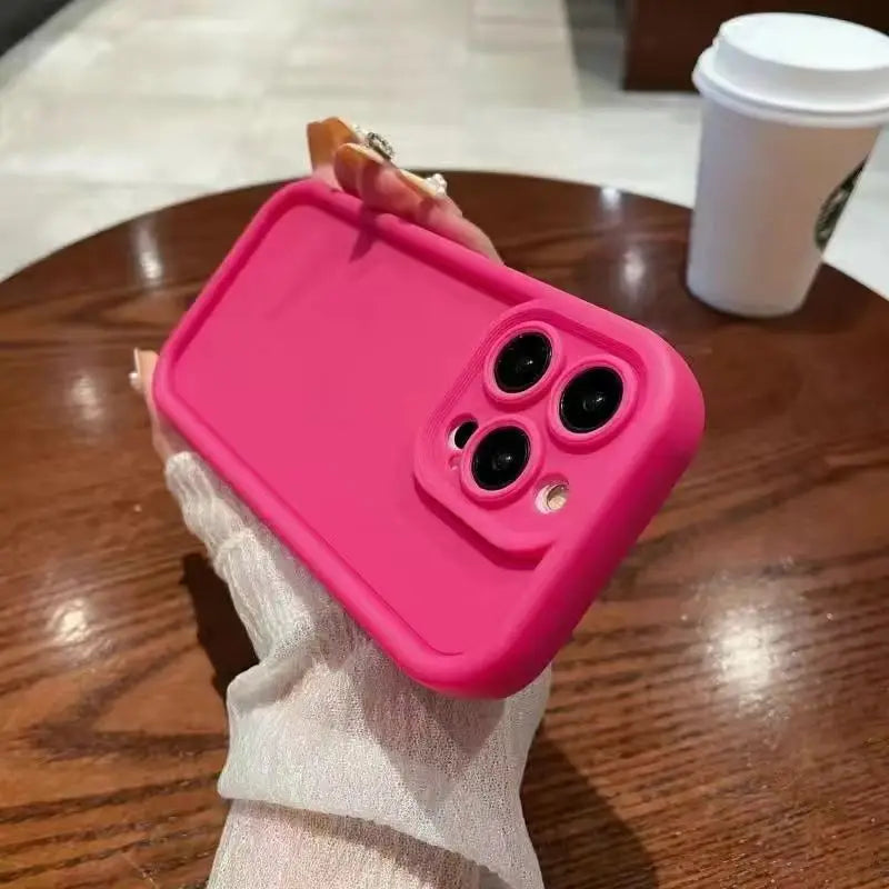 Luxury Soft Liquid Silicone Phone Case for iPhone 11, 12, 13, 14, 15 Pro Max & Plus - Shockproof Bumper Cover